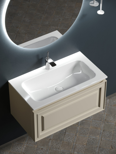 Тумба под раковину Sancos Very VR80CE 79х44,5х40,6 настенная - фото 4